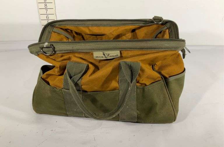 Duck wear tool bag full of tools Hash Auctions