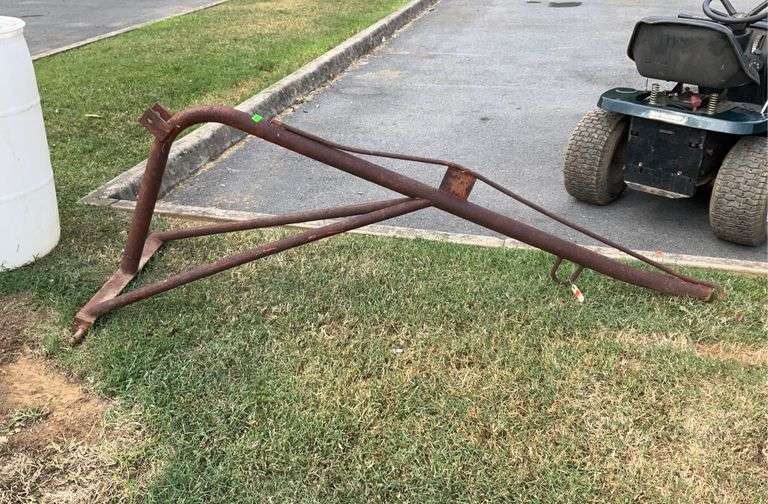 Boom Pole 3 point tractor hitch type Hash Auctions