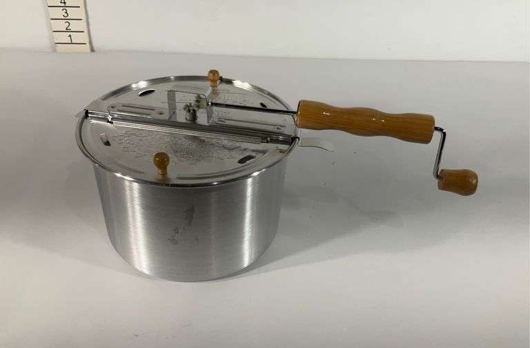 Whirley pop popcorn maker Hash Auctions