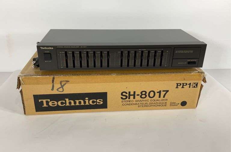 Technica Stereo graphic equalizer. Hash Auctions