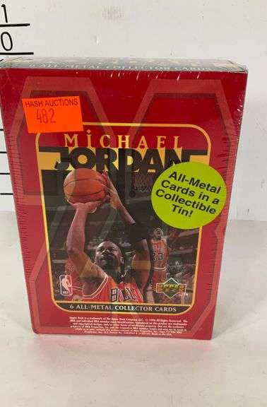 michael jordan all metal collector cards