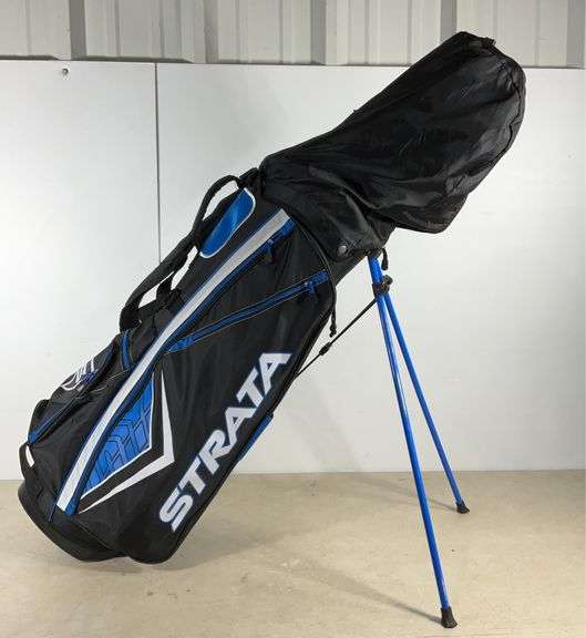Strata Golf Bag w/ Clubs (sc M2Q1) Hash Auctions