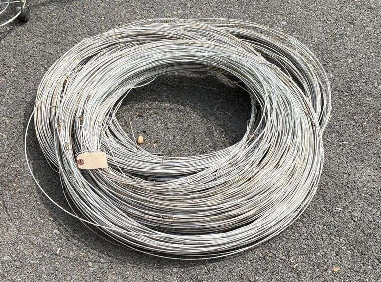 Partial rolls of brace wire - Hash Auctions
