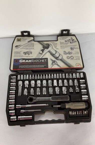 Gear Ratchet socket set. - Hash Auctions