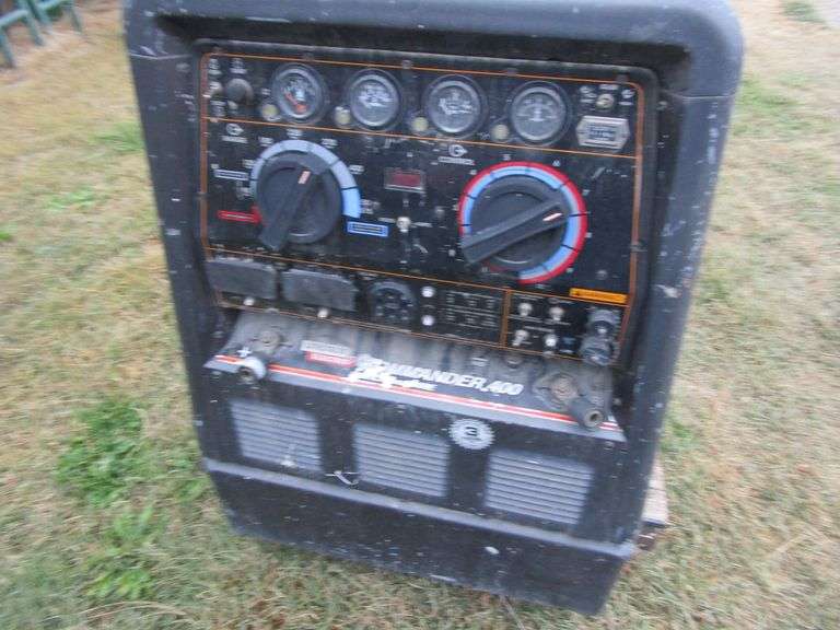 LINCOLN COMMANDER 400 WELDER, DSL, 3012 HRS Heaverlo Northwest Auctions
