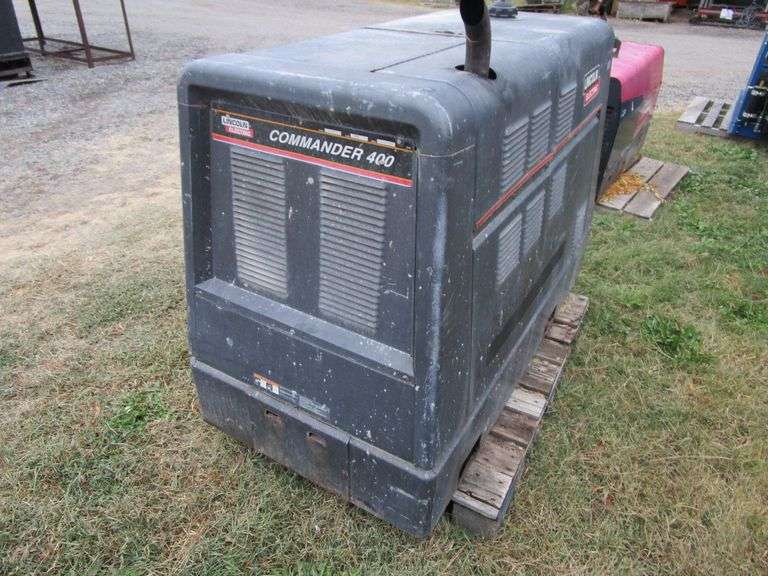 LINCOLN COMMANDER 400 WELDER, DSL, 3012 HRS Heaverlo Northwest Auctions