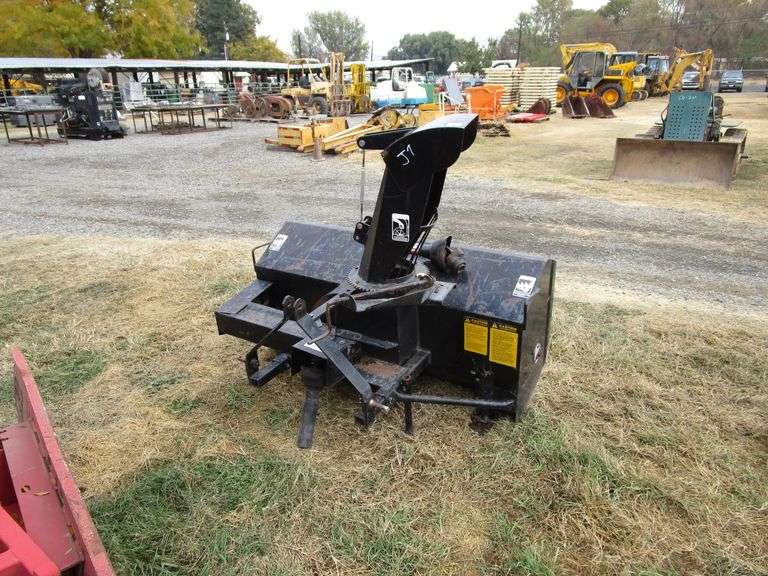 LOFTNESS 3PT SNOW BLOWER 5' PTO Heaverlo Northwest Auctions
