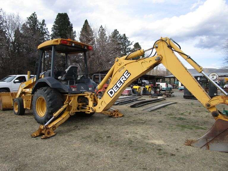 JD 310G STANDARD BACKHOE Heaverlo Northwest Auctions
