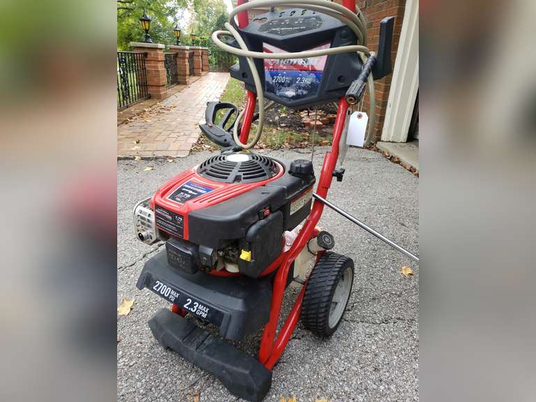 TroyBilt Pressure Washer Halfhill Auction Group