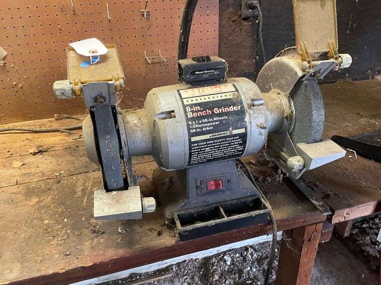 Craftsman Bench Grinder 8in. Halfhill Auction Group