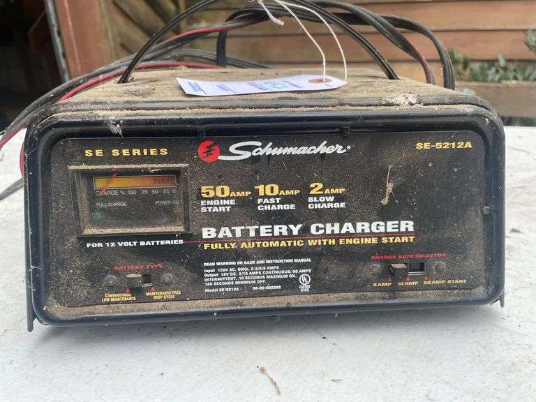 Vintage Schumacher SE Series Battery Charger Halfhill Auction Group