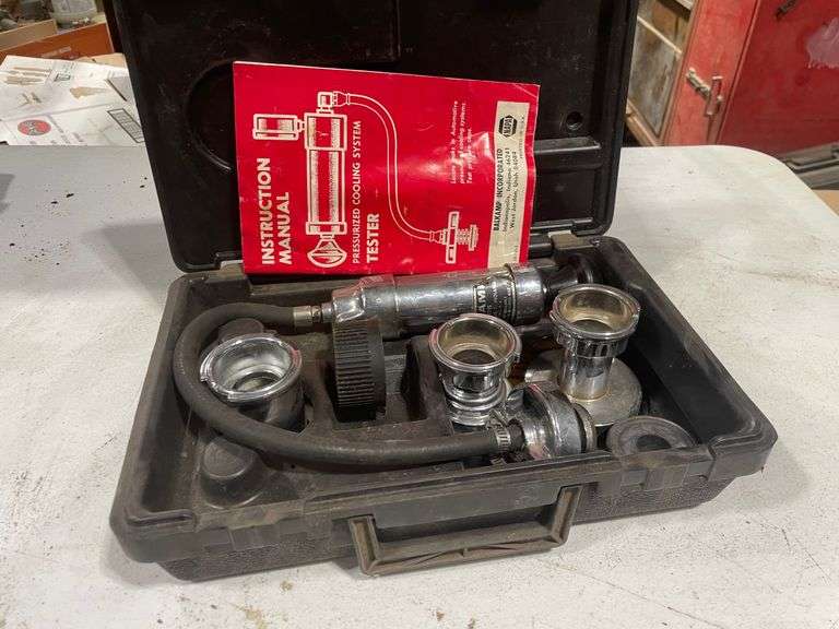 Napa Balkamp Cooling System Pressure Tester Halfhill Auction Group