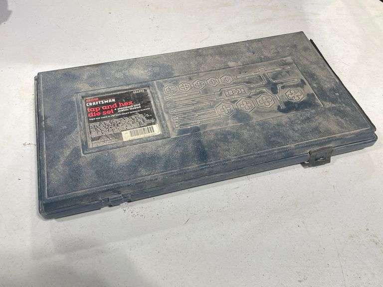 Craftsman Tap & Hex Die Set Halfhill Auction Group