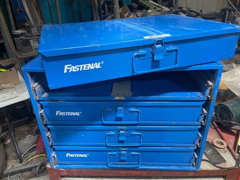Fastenal 4Drawer Hardware Halfhill Auction Group