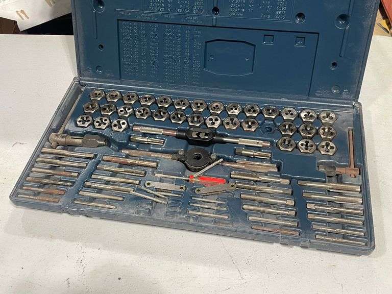 Craftsman Tap & Hex Die Set Halfhill Auction Group