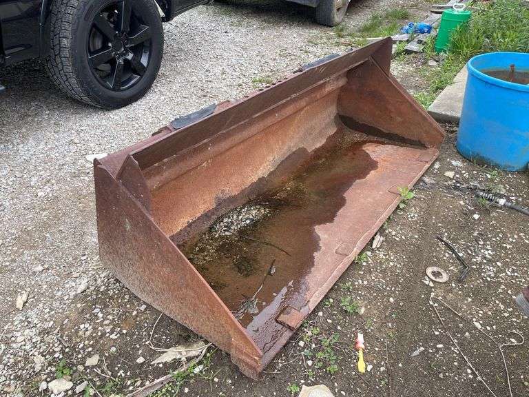 Skid Steer Smooth Bucket Halfhill Auction Group