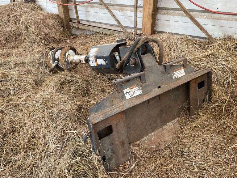 Bobcat Skid Steer Auger Halfhill Auction Group