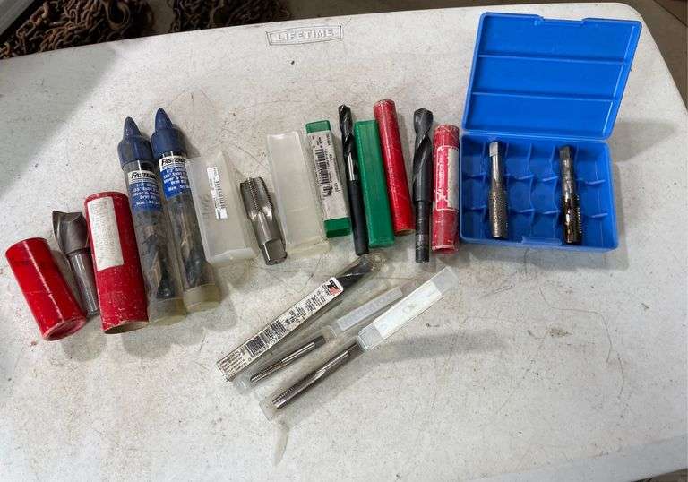 Drill Bits & Taps Halfhill Auction Group