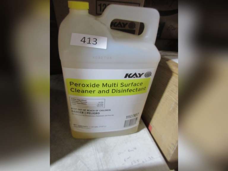 KAY PEROXIDE MULTI SURFACE CLEANER Dallas Online Auction Company