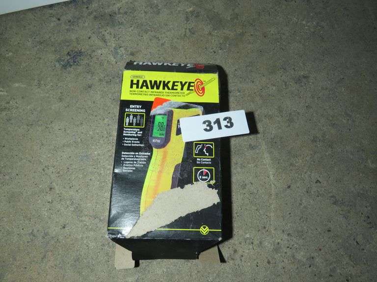 HAWKEYE NONCONTACT INFRARED THERMOMETER Dallas Online Auction Company