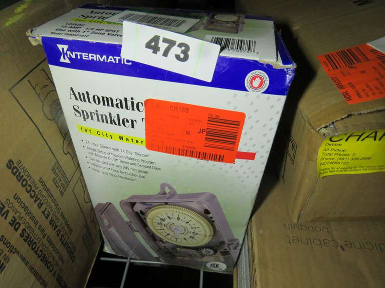 INTERMATIC AUTOMATIC SPRINKLER TIMER FOR CITY WATER Dallas Online