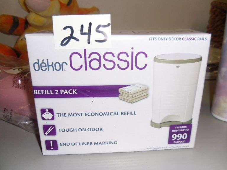 DEKOR CLASSIC REFILL 2 PACK FOR CLASSIC DIAPER PAILS Dallas Online