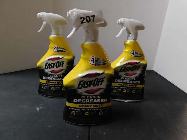 EASYOFF CLEANER DEGREASER HEAVY DUTY DESTROYS GREASE AND GRIME IN