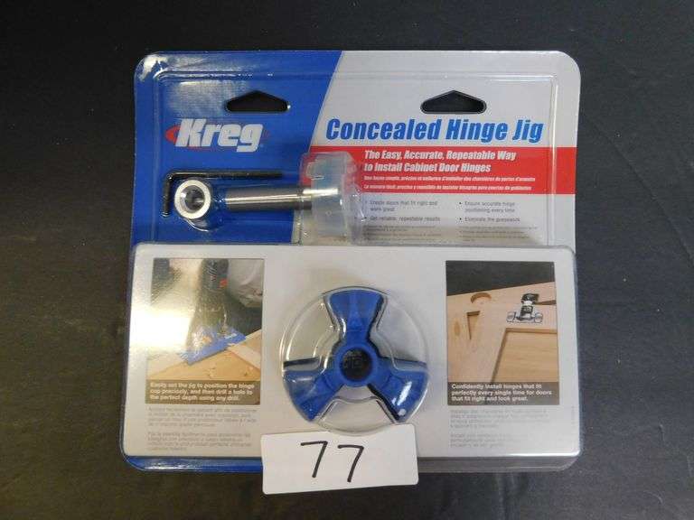 KREG CONCEALED HINGE JIG DOOR HINGES KHIHINGE Dallas Online