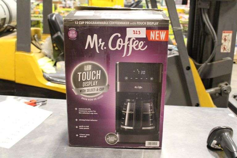 Mr. Coffee 12 Cup Programmable Coffee Maker with LED Touch Display