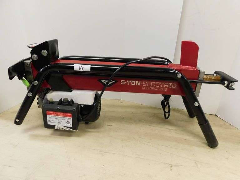 EARTHQUAKE 5TON ELECTRIC LOG SPLITTER W500 FOR 20" MAX LOGS 99LB