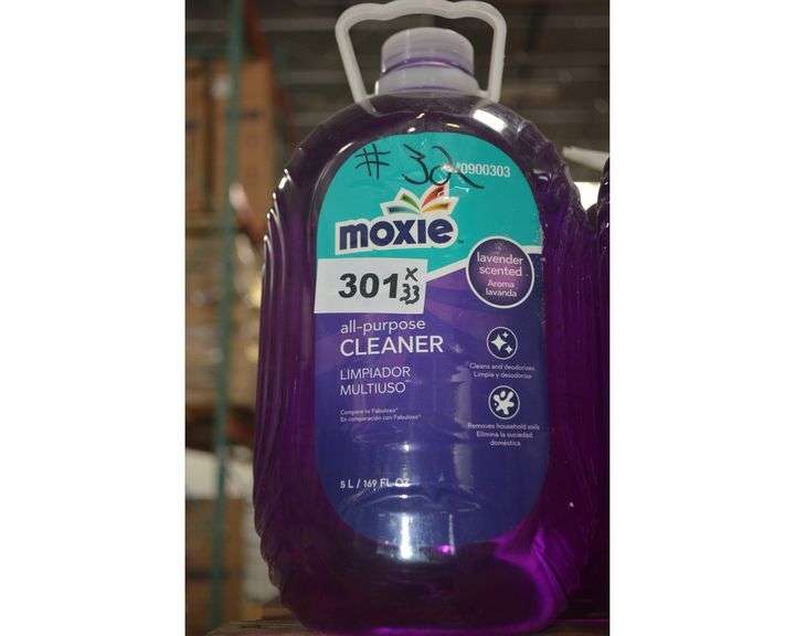 MOXIE ALL PURPOSE CLEANER 169 FL OZ Dallas Online Auction Company