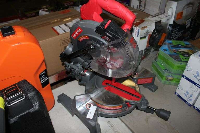 CRAFTSMAN 10 IN FOLDING COMPOUND MITER SAW Dallas Online Auction Company