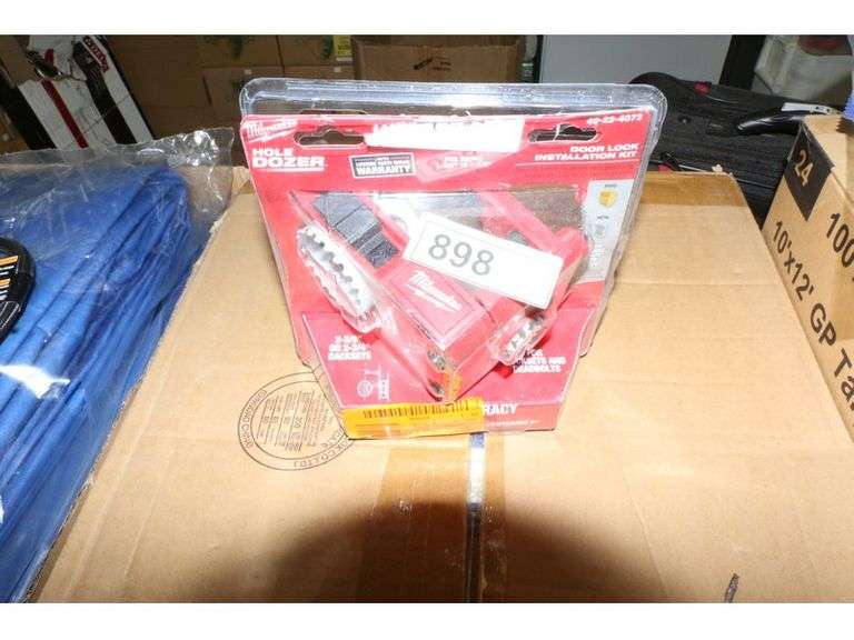 Milwaukee Door Lock Installation Hole Dozer Hole Saw Kit Dallas