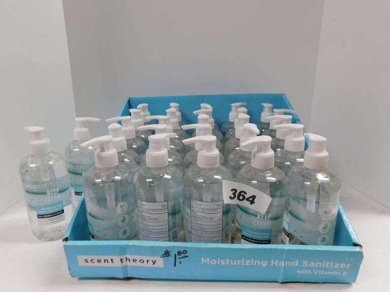 SCENT THEORY KEEP CLEAN MOISTURIZING HAND SANITIZER WITH VITAMIN E 12