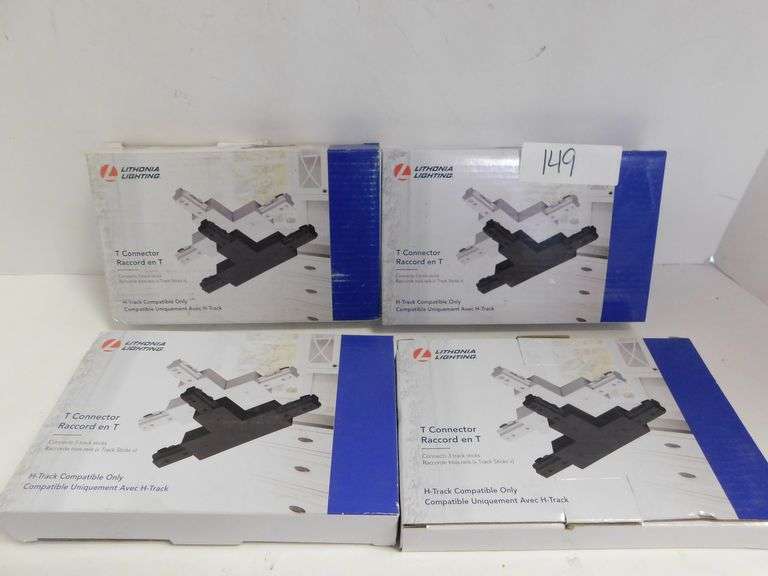LITHONIA LIGHTING T CONNECTOR HTRACK COMPATIBLE ONLY CONNECTS 3 TRACK