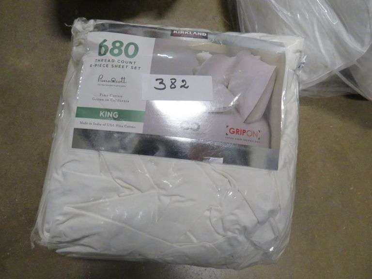 680 THREAD COUNT 6 PCS SHEET SET Dallas Online Auction Company