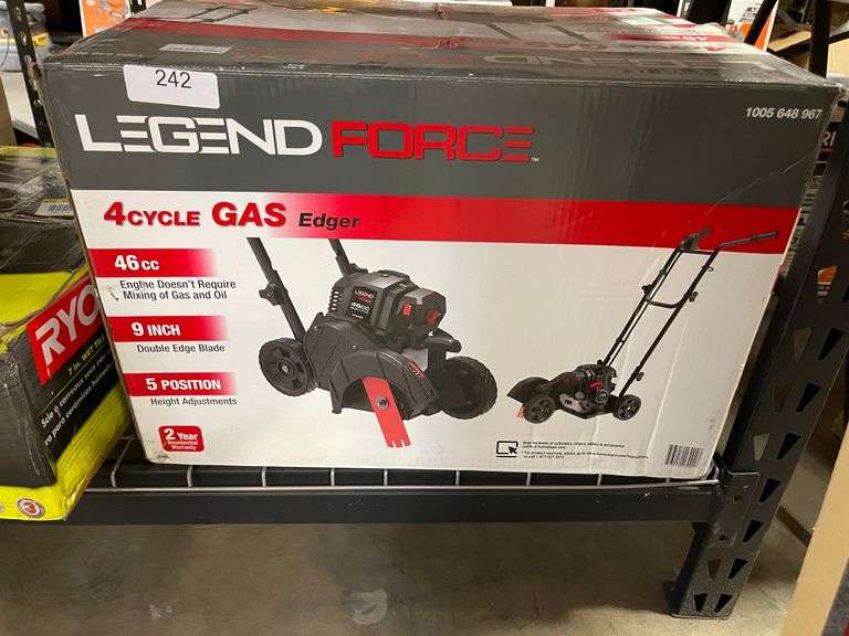 Legend Force 46 cc Gas Powered 4Stroke Walk Behind Edger Dallas