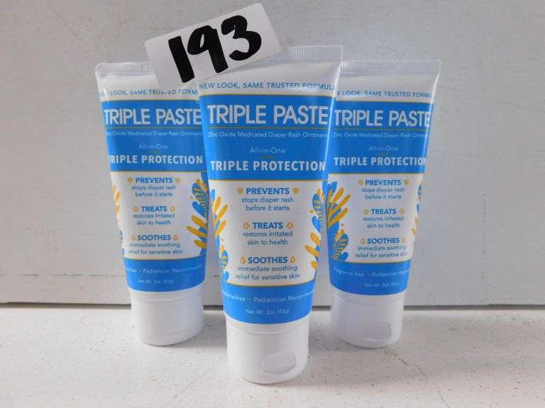 TRIPLE PASTE ZINC OXIDE MEDICATED DIAPER RASH OINTMENT WITH ALLINONE