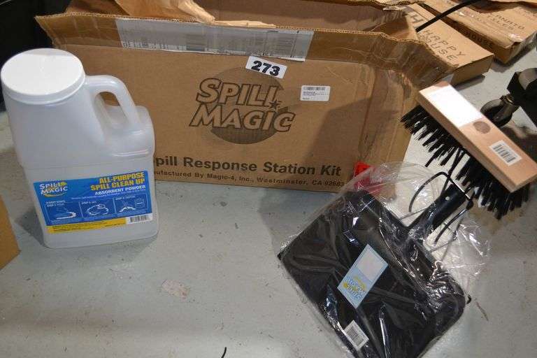 SPILL MAGIC SPILL RESPONSE KIT - Dallas Online Auction Company