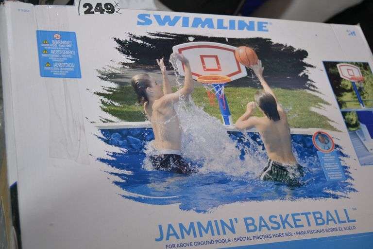 SWIMLINE JAMMIN BASKETBALL FOR ABOVE GROUND POOLS Dallas Online
