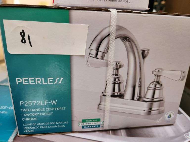 Peerless faucet P2572LFW Dallas Online Auction Company