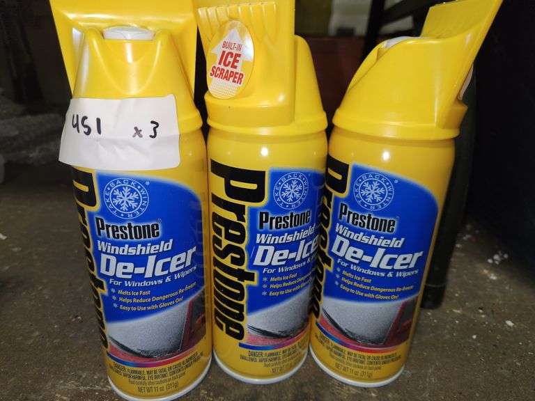 Prestone DeIcer For Windows & Wipers Windshield Spray 11 oz Dallas