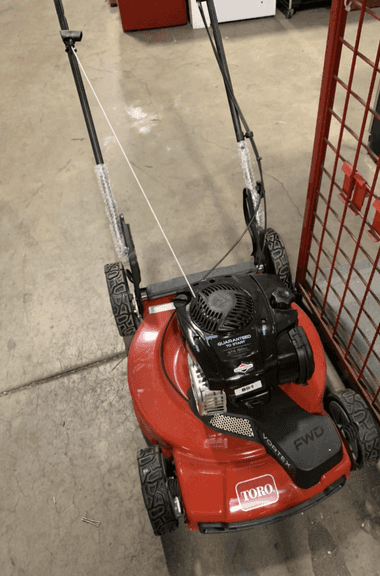 Toro gas powered lawn mower - Dallas Online Auction Company