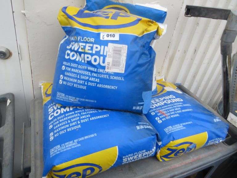 ZEP HARD FLOOR SWEEPING COMPOUND Dallas Online Auction Company
