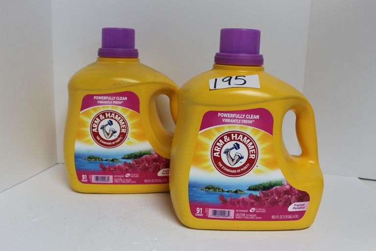 ARM AND HAMMER CLEAN SCENTSATIONS TROPICAL PARADISE LAUNDRY DETERGENT