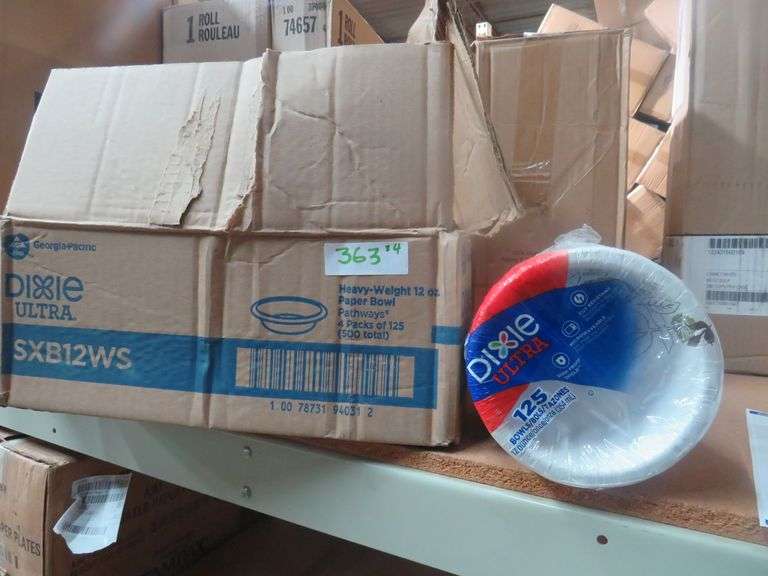 DIXIE ULTRA HEAVY WEIGHT 12 OZ PAPER BOWL Dallas Online Auction Company