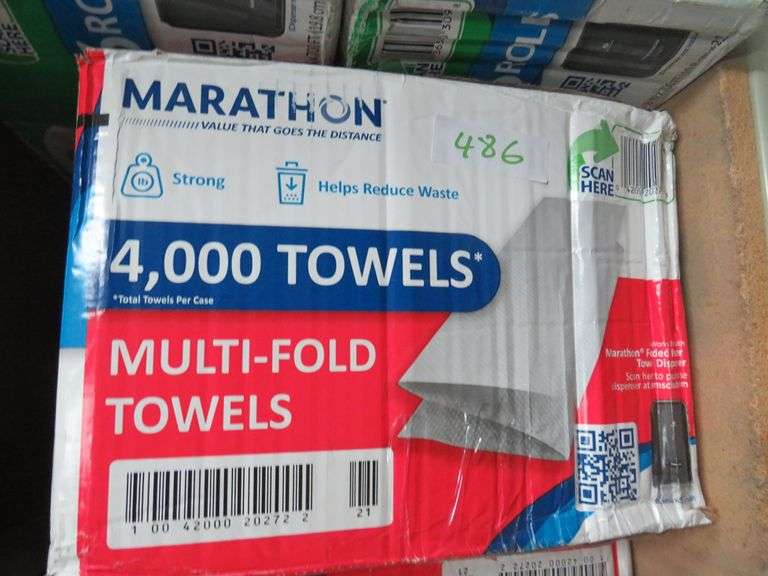 Marathon multi fold towel dallas online auction company