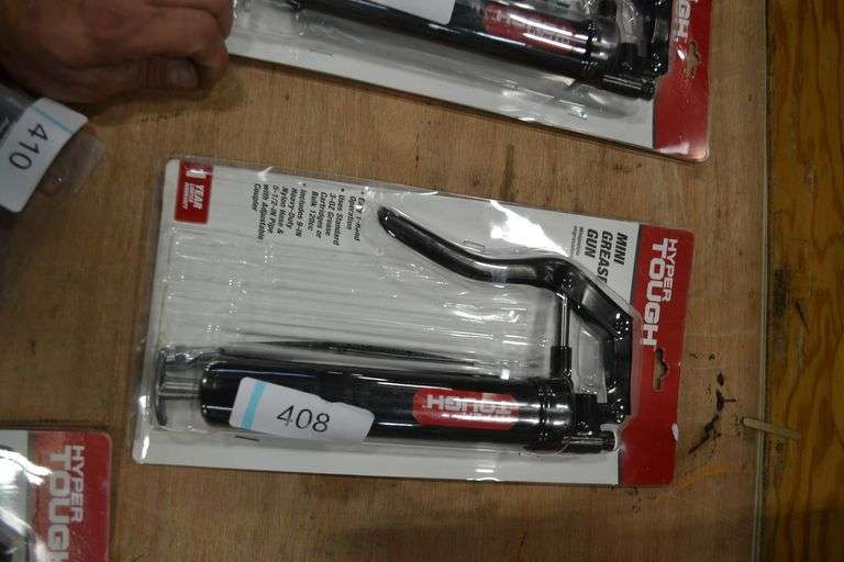HYPER TOUGH MINI GREASE GUN AS SHOWN Dallas Online Auction Company