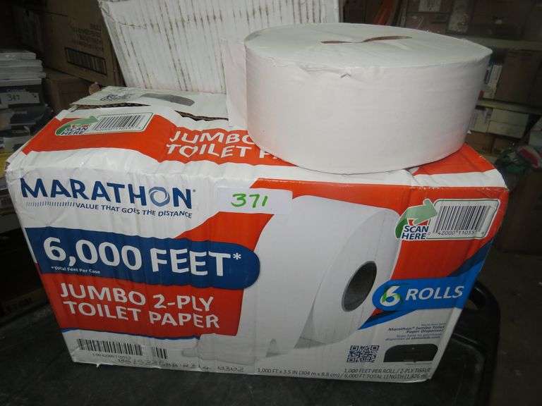 MARATHON JUMBO 2 PLY TOILET PAPER Dallas Online Auction Company