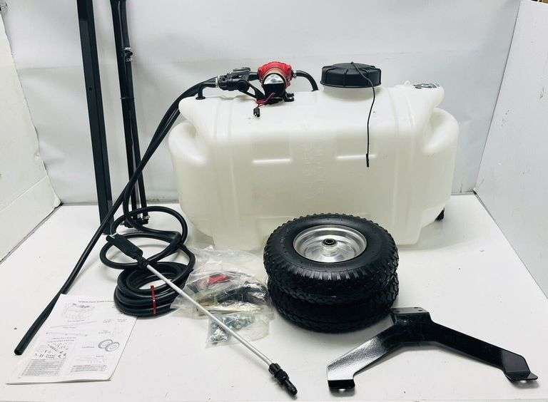 YARD GUARD 25 GALLON TRAILER SPRAYER RETAIL 249.00 Dallas Online